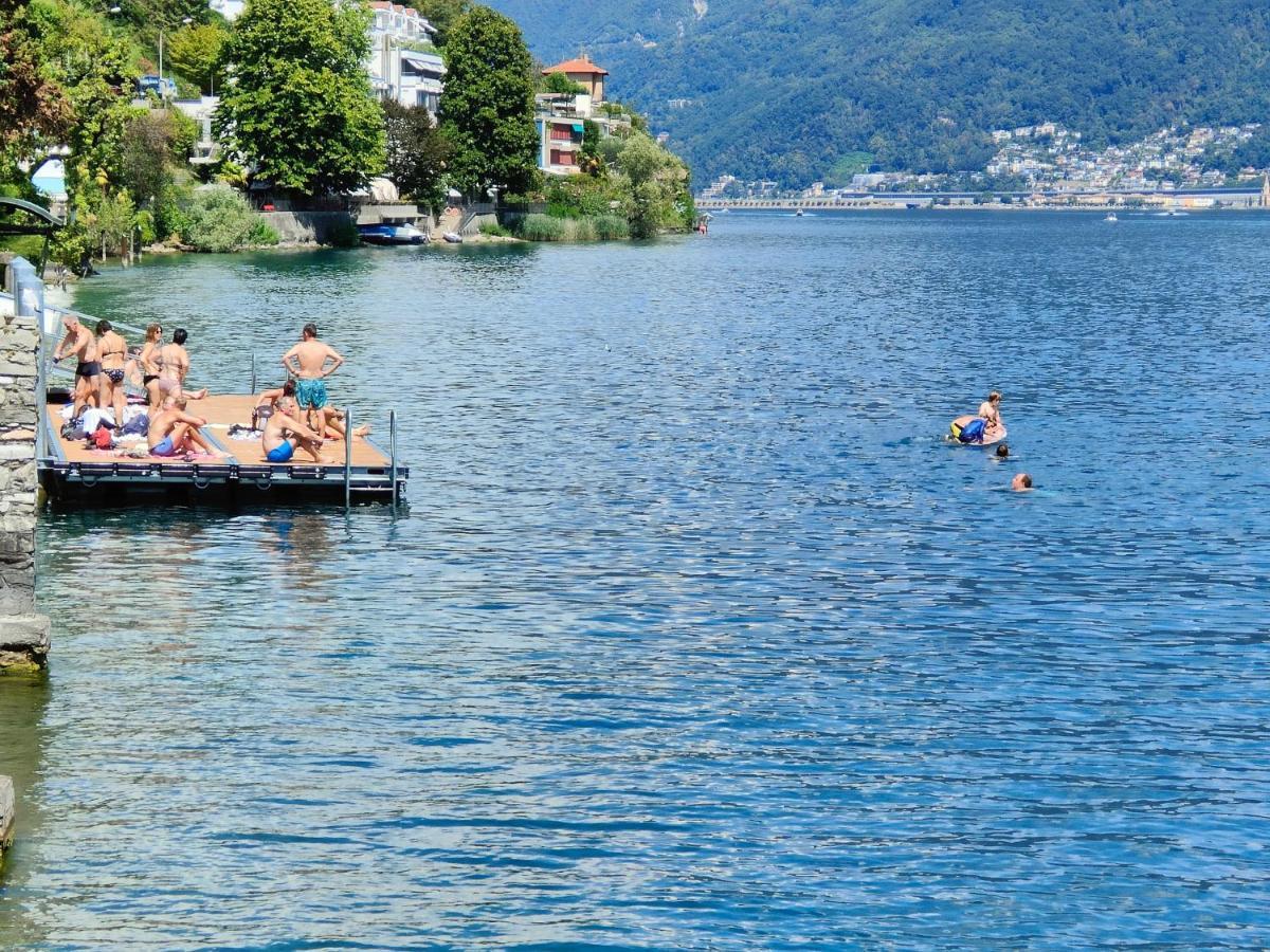 Ca' Sistina Red Lägenhet Morcote Exteriör bild